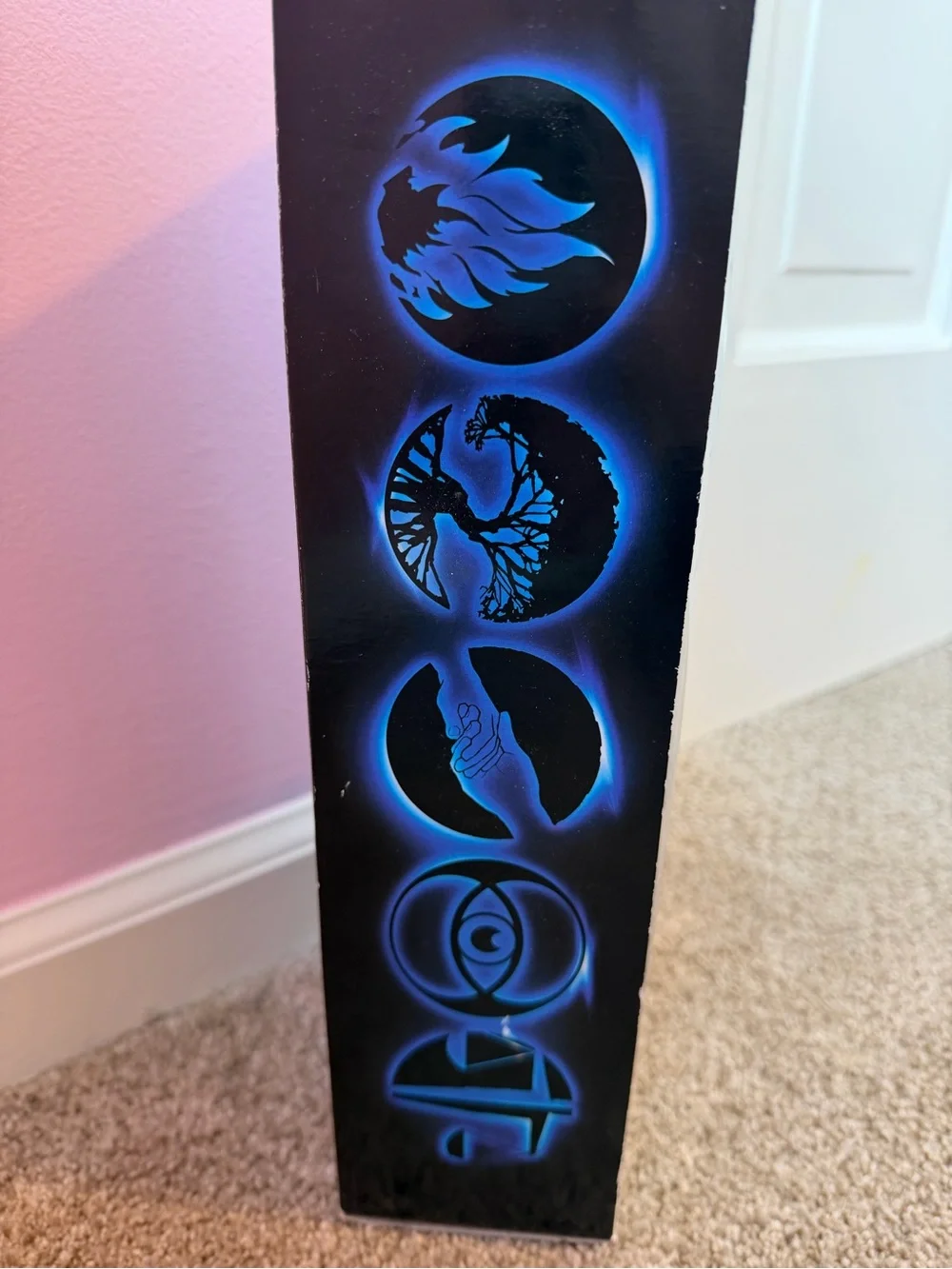 Mattel Divergent Collector Doll — Black Outfit with Brown Hair